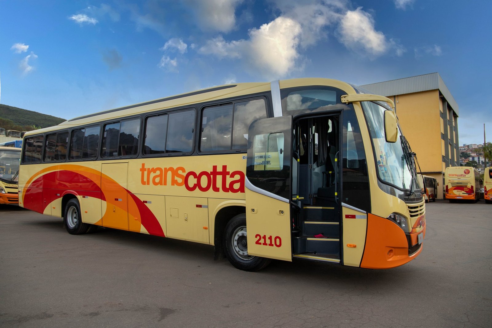 Frota de ônibus da Transcotta
