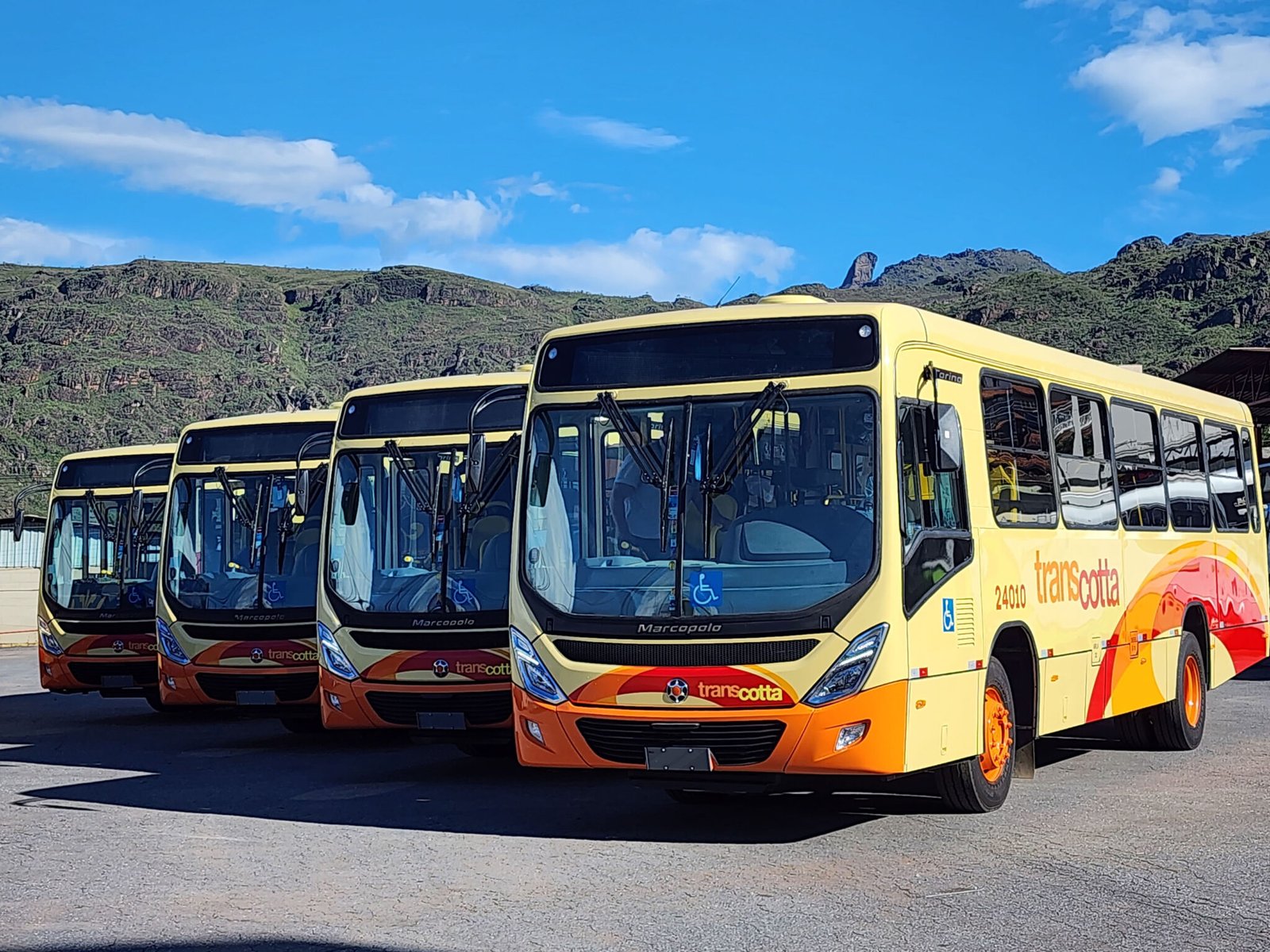 Ônibus da Transcotta